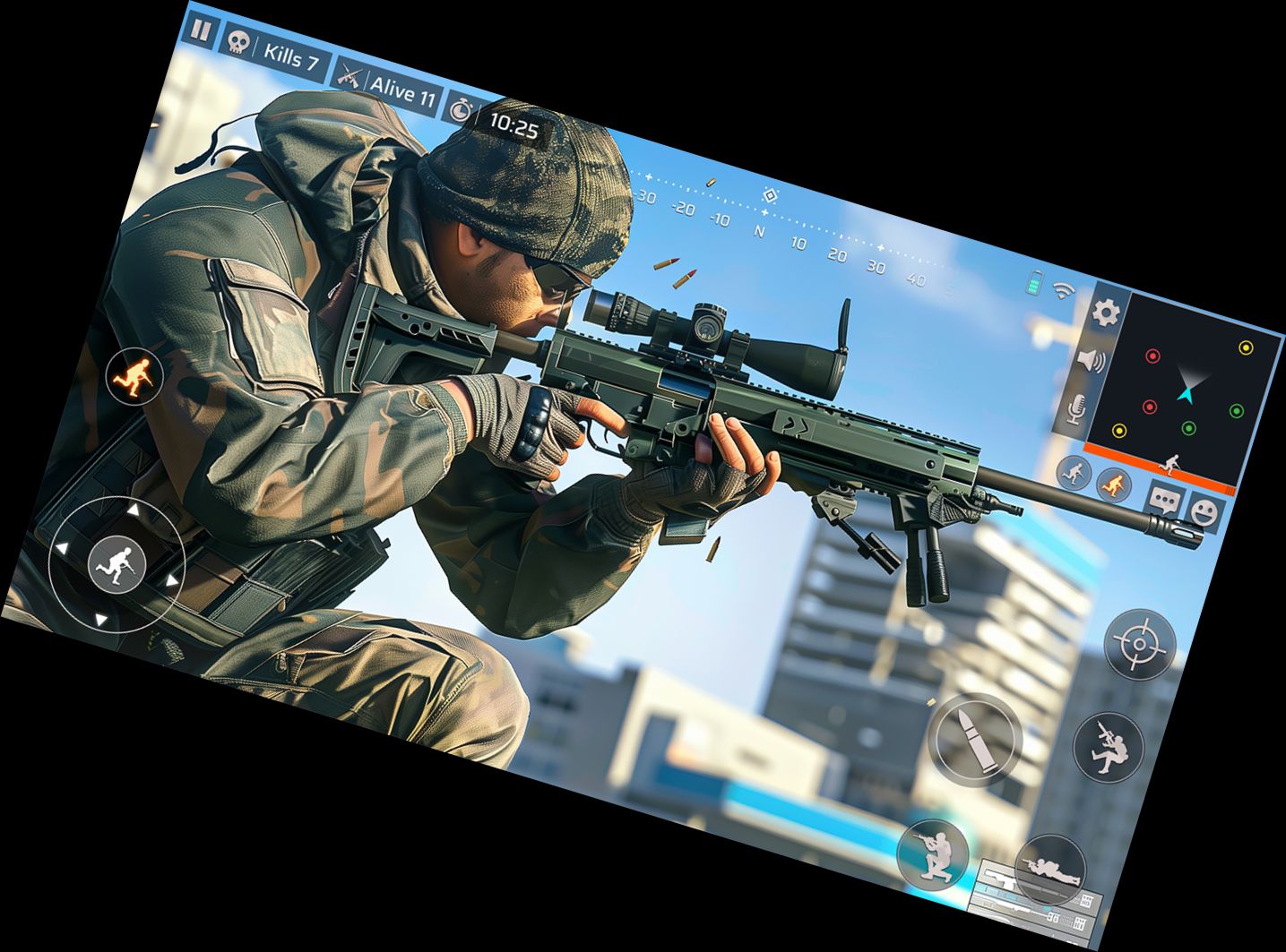 Призрачный Снайпер - Игра в С