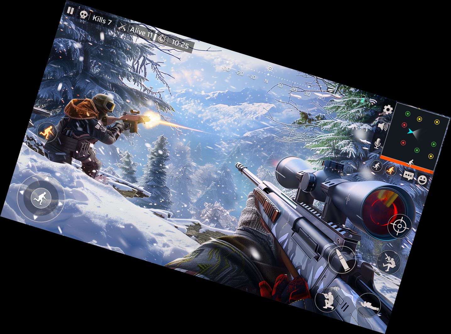 Призрачный Снайпер - Игра в С