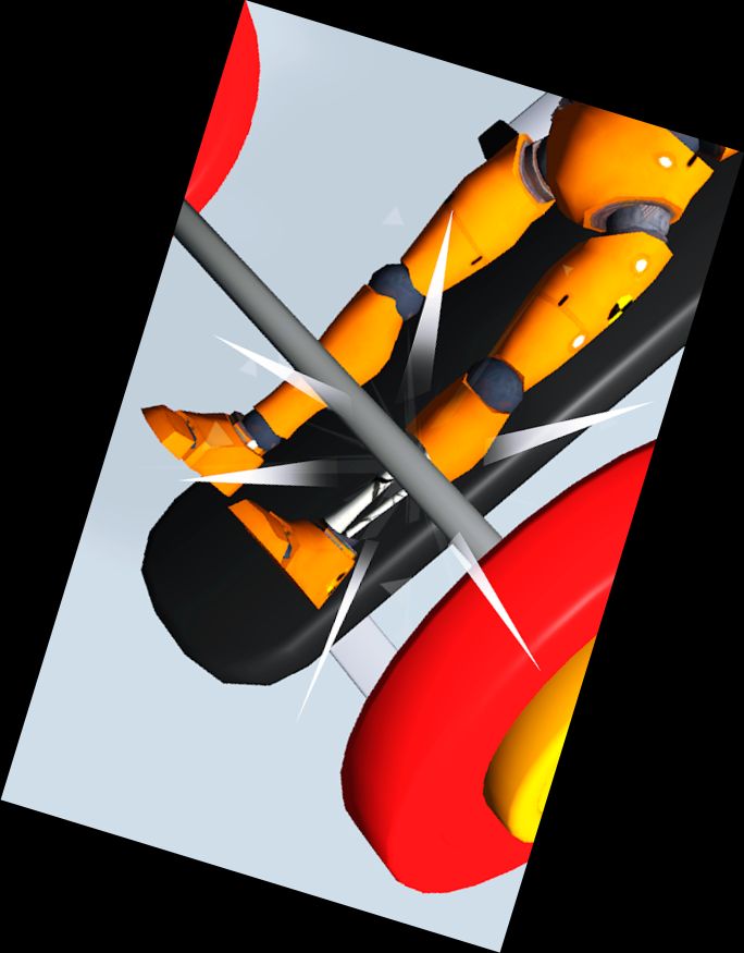 Püppchen-Knall: Tritt