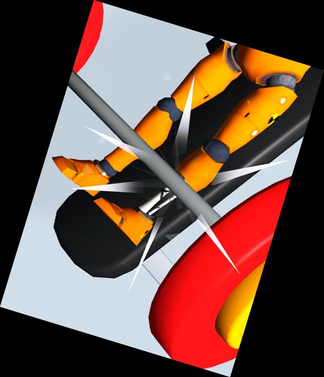 Püppchen-Knall: Tritt