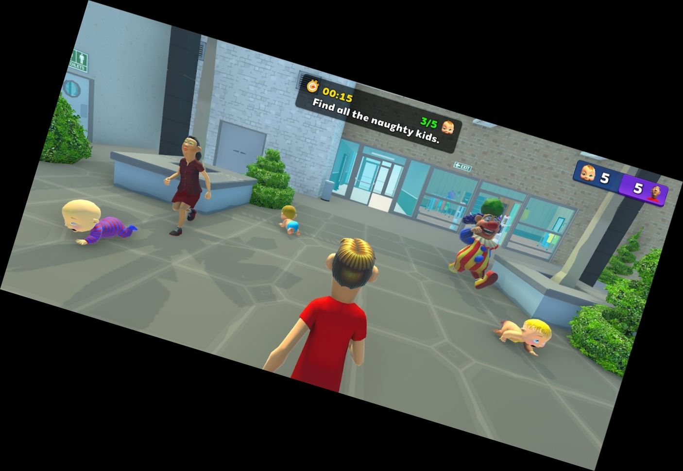 Прятки 3D: Кто Папа