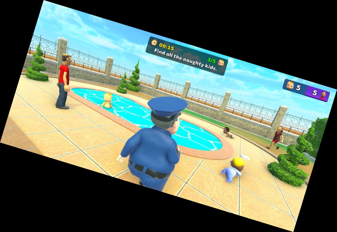 Прятки 3D: Кто Папа