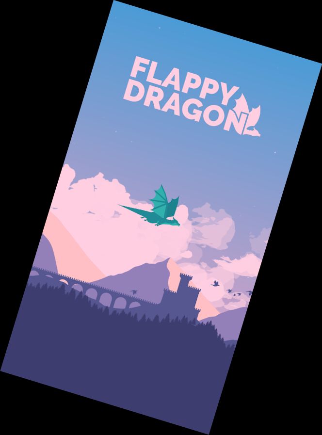 Flatter Drache