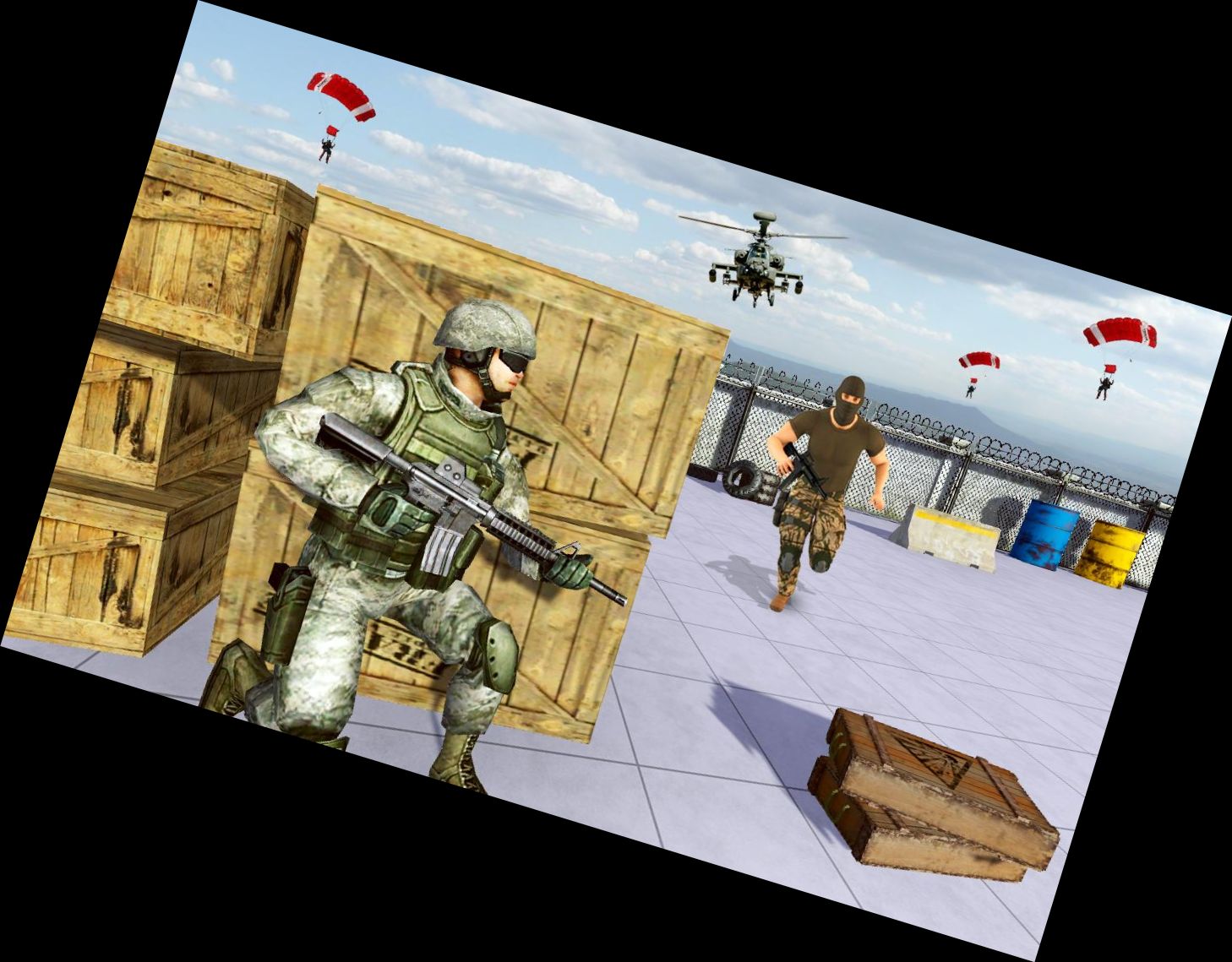 First-Person Shooter Games Counterattack