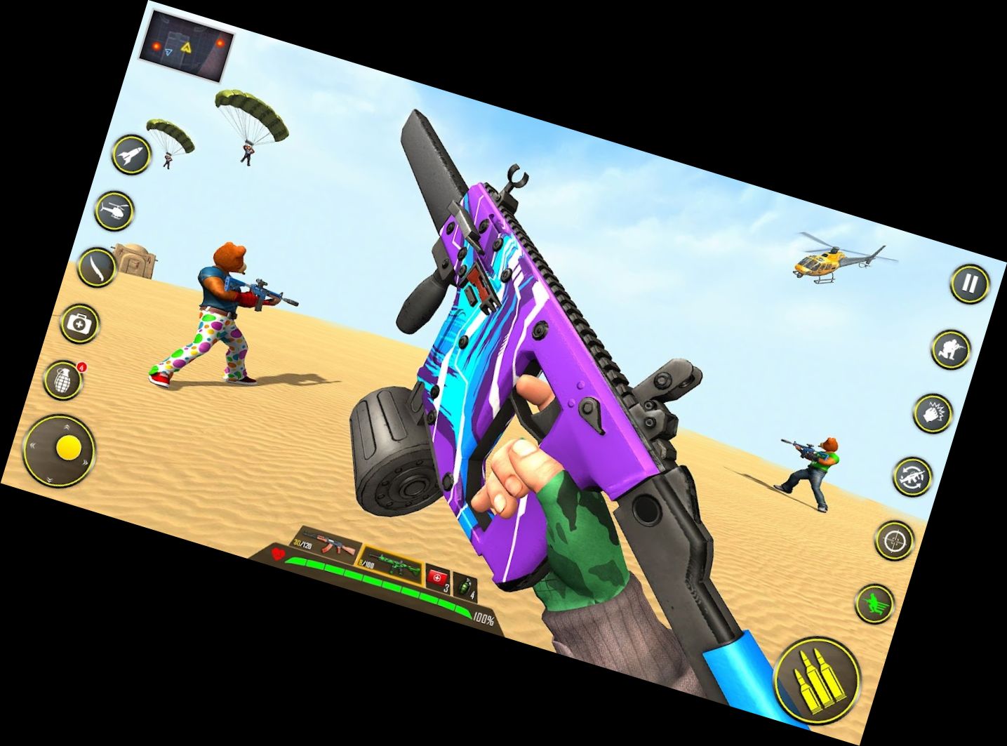 Гра зі Стрільбою з Ведмедик-