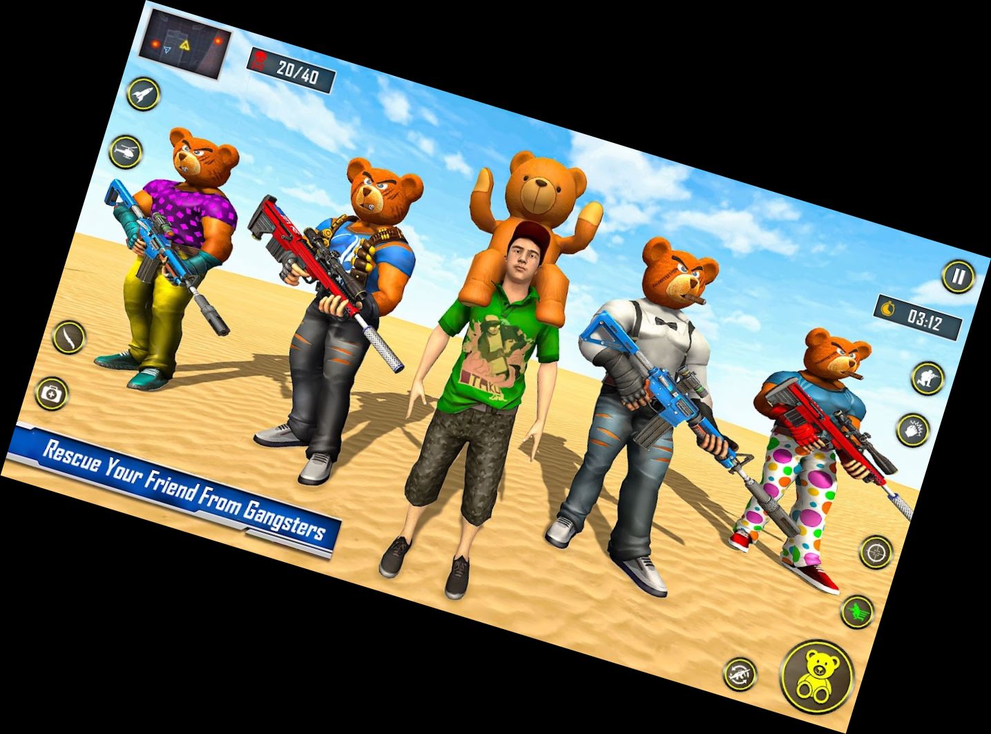 Игра по стрельбе из пистолетов