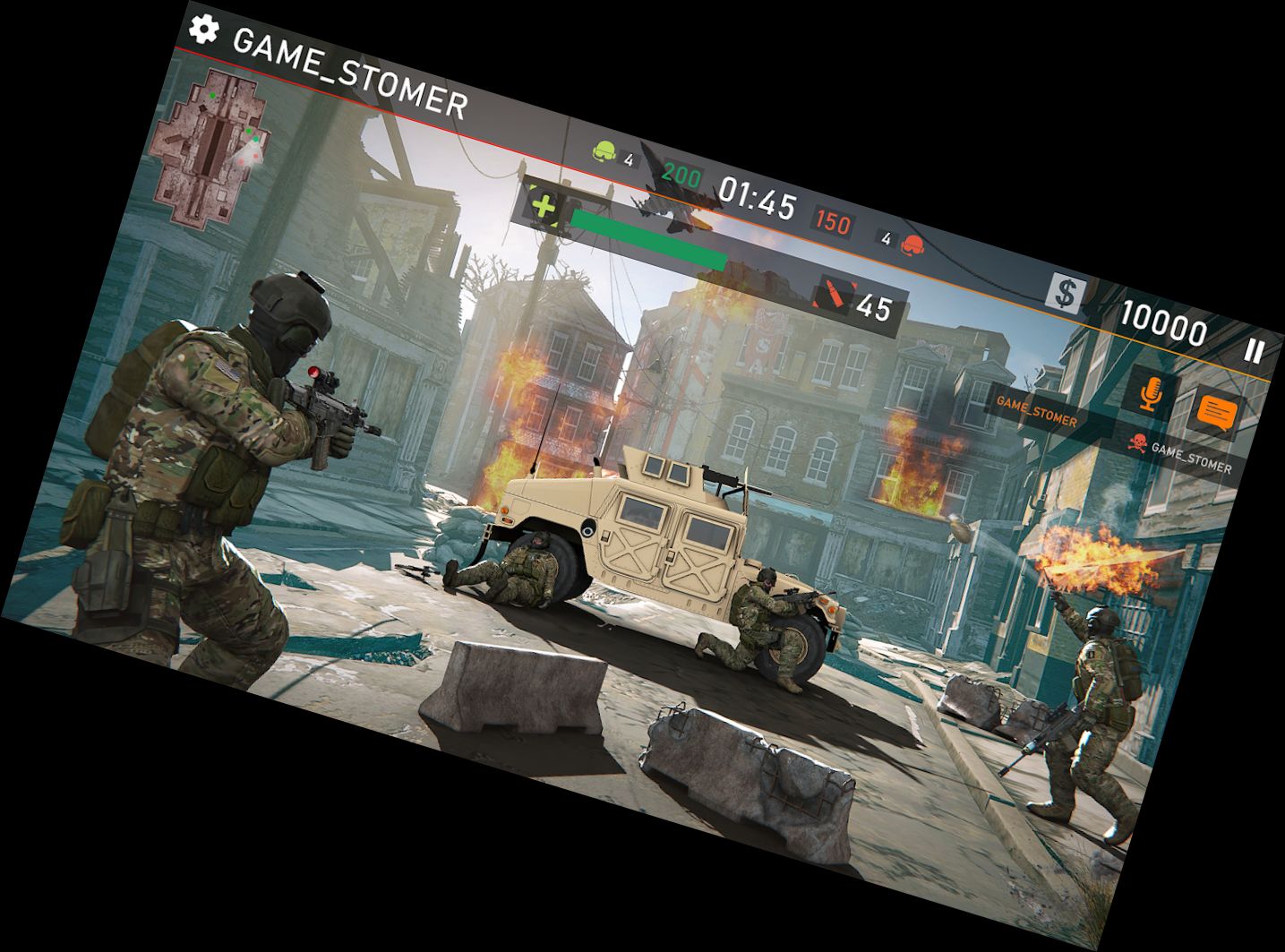 US ФПС Командо Стрільба 3