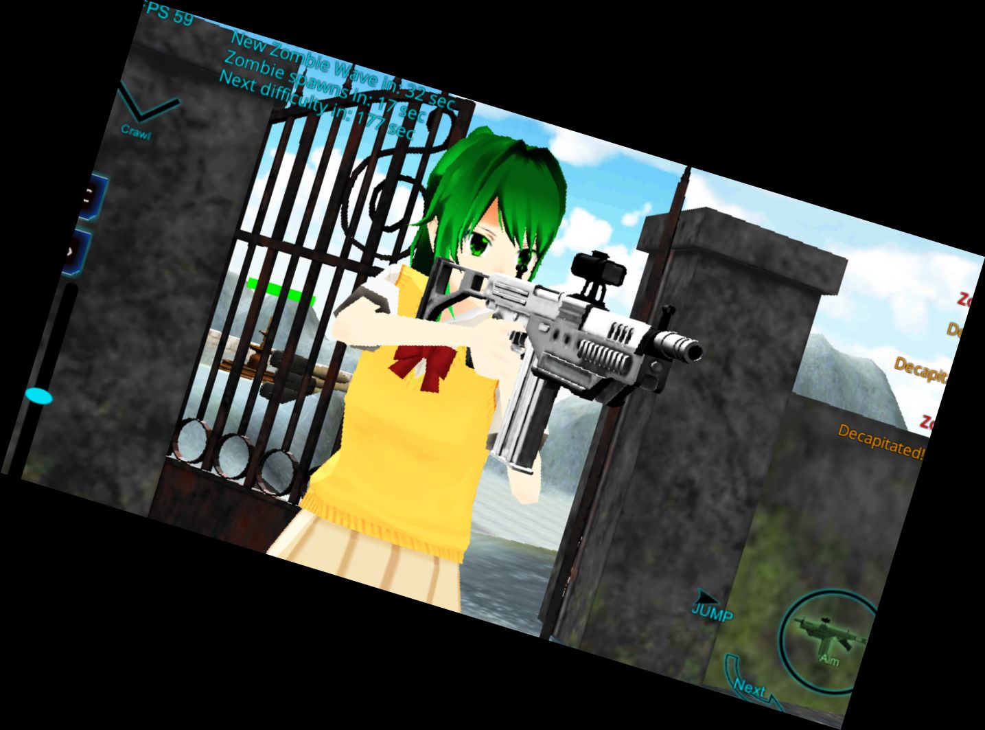 Yandere Zombie Shooter Online wird zu: Yand