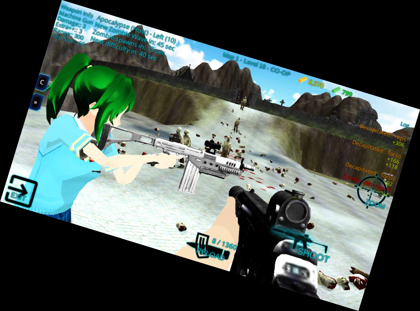 Yandere Zombie Shooter Online wird zu: Yand