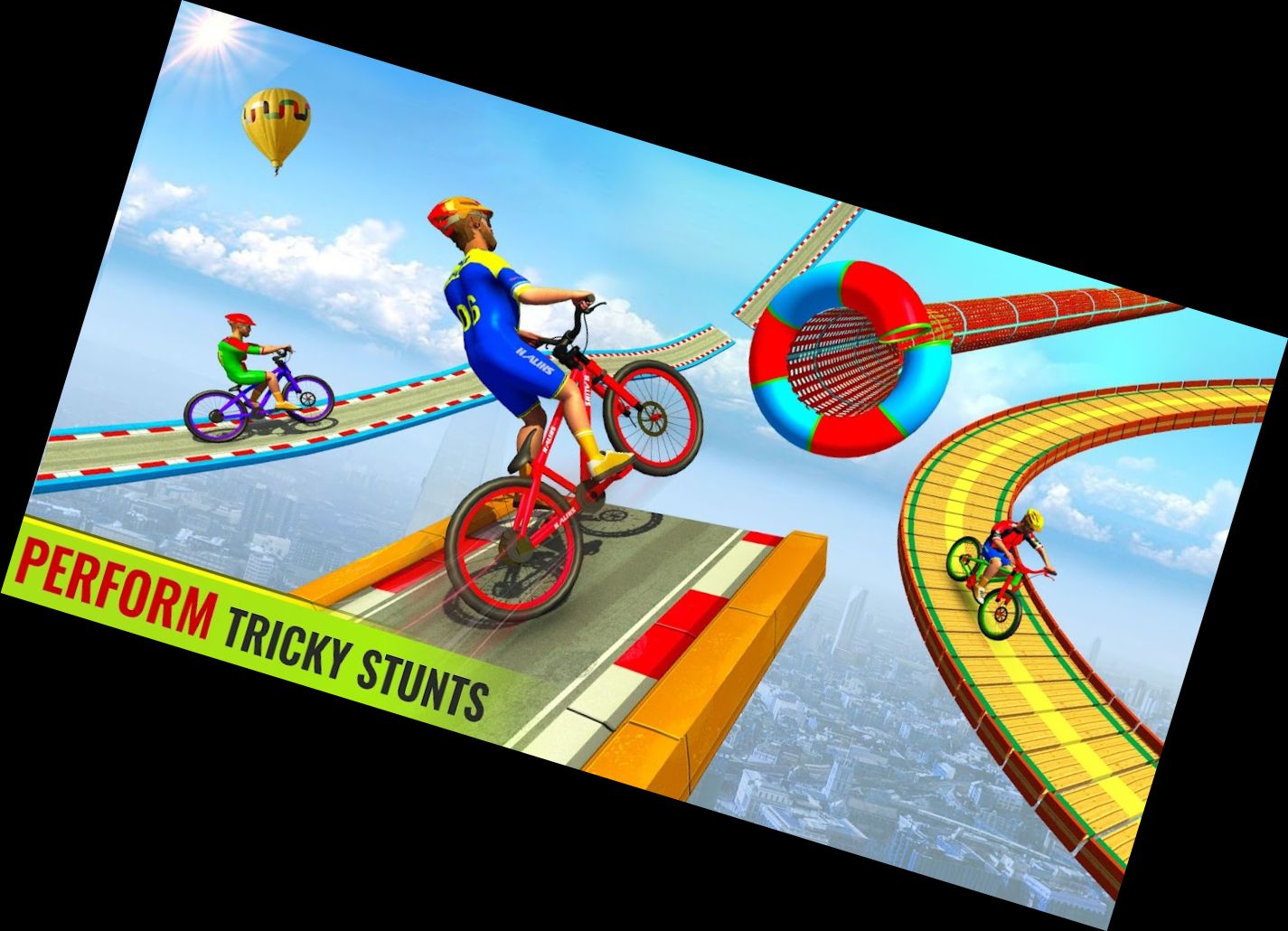 BMX Radrennen Stunts 3D