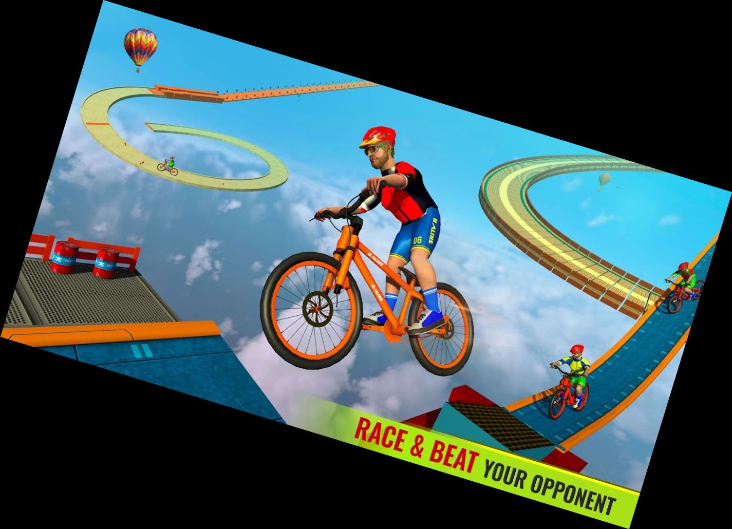 BMX Radrennen Stunts 3D