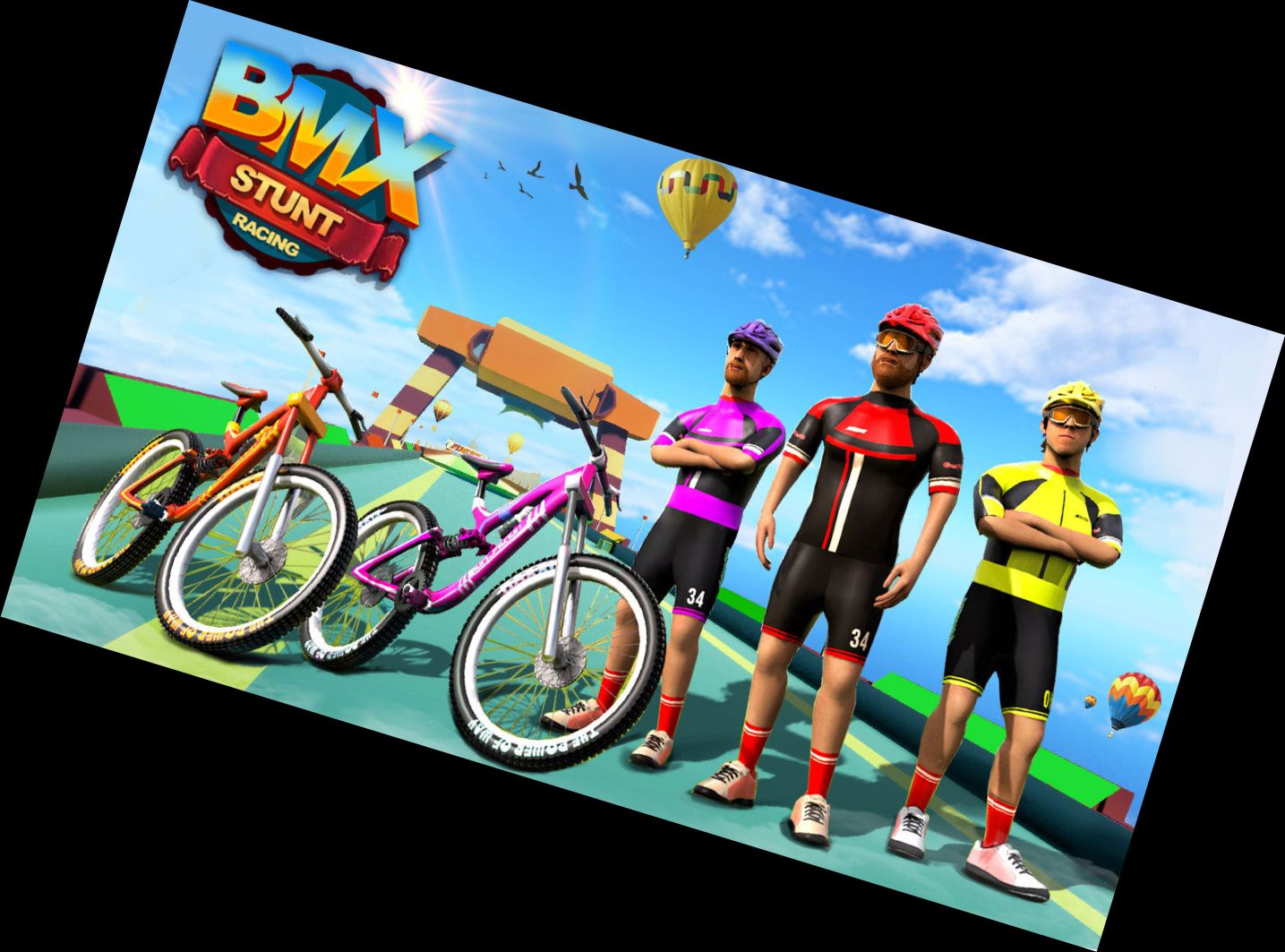 BMX Radrennen Stunts 3D