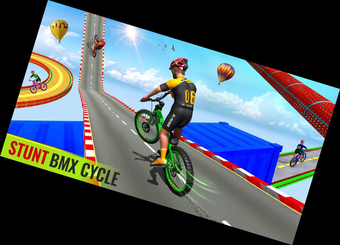 BMX Radrennen Stunts 3D