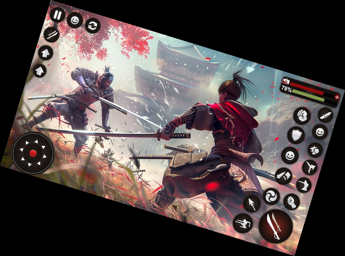 Schwertkampf - Samurai Spiele