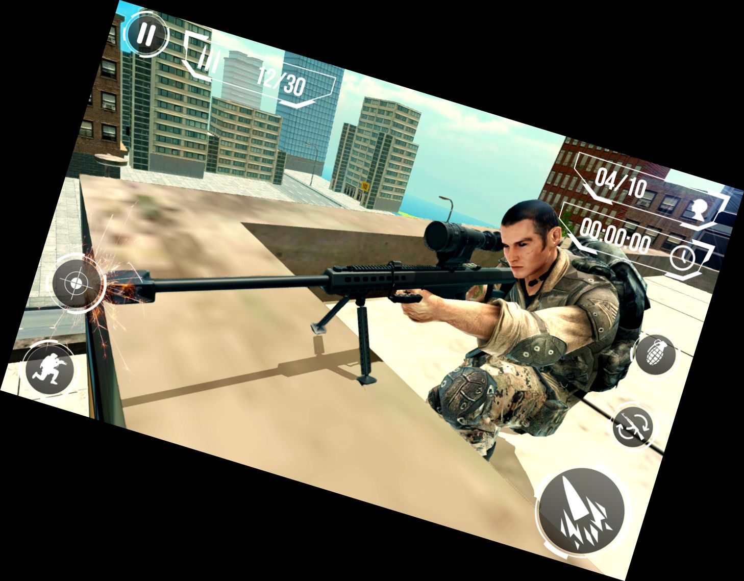 <think>
Okay, I need to translate "Modern Sniper