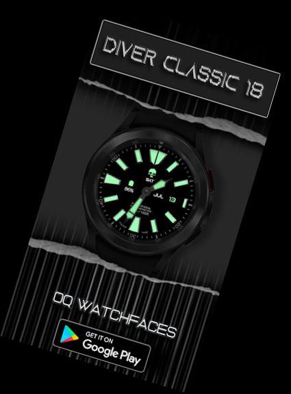 Diver Classic 18 Wear OS 4