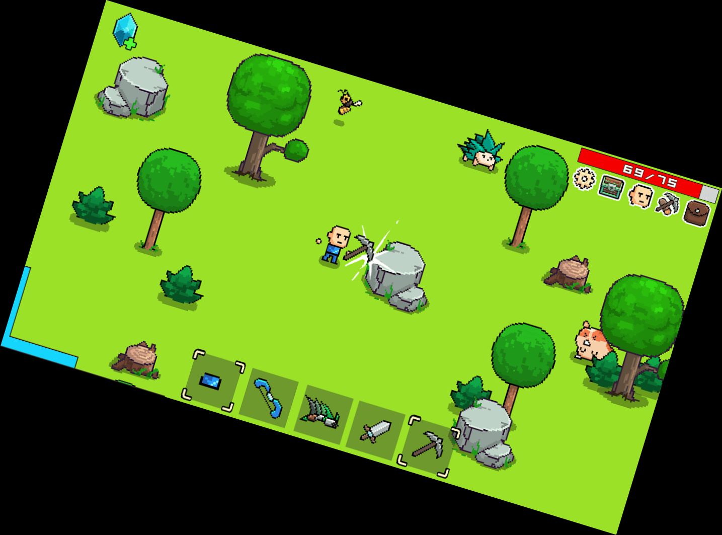 WasCraft Pixel-Spiele Offline