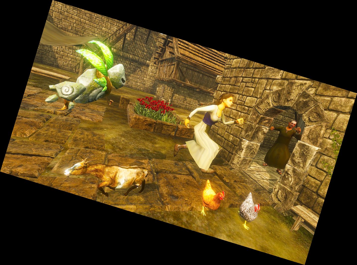 Летающий Голем против Дикой При