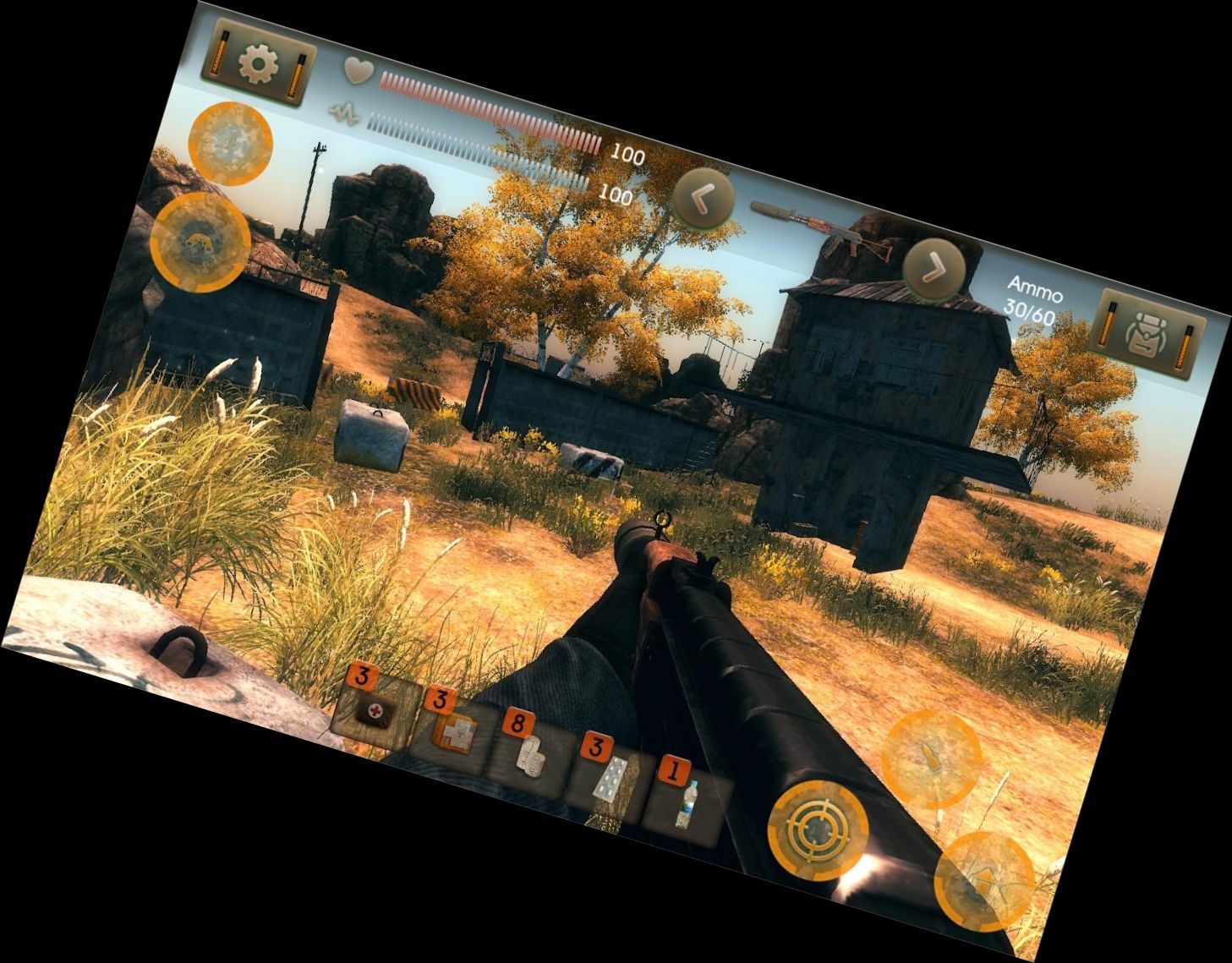 Die Sonne Bewertungs Schütze RPG