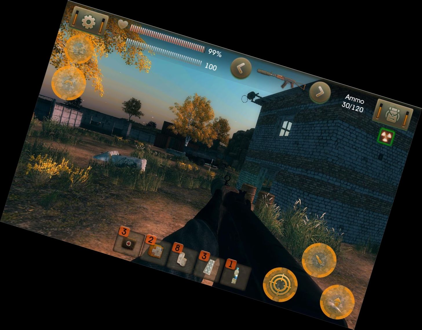 Стрільця оцінки сонця RPG