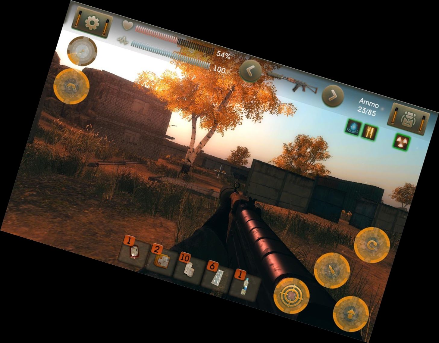 Die Sonne Bewertungs Schütze RPG