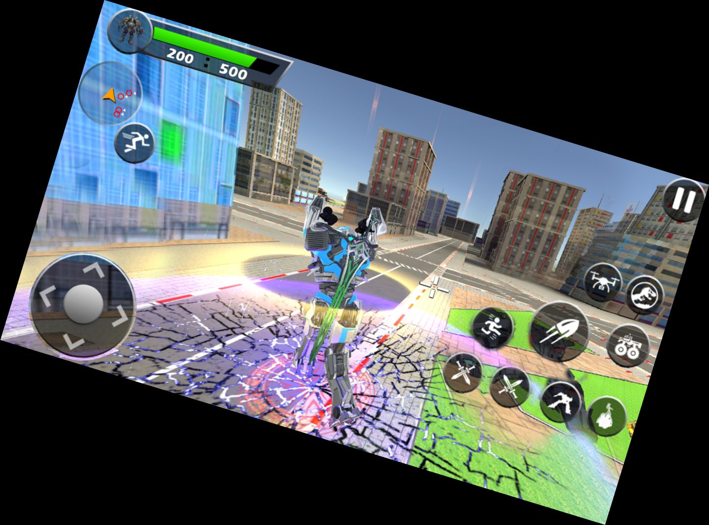 Дино Робот Трансформер В