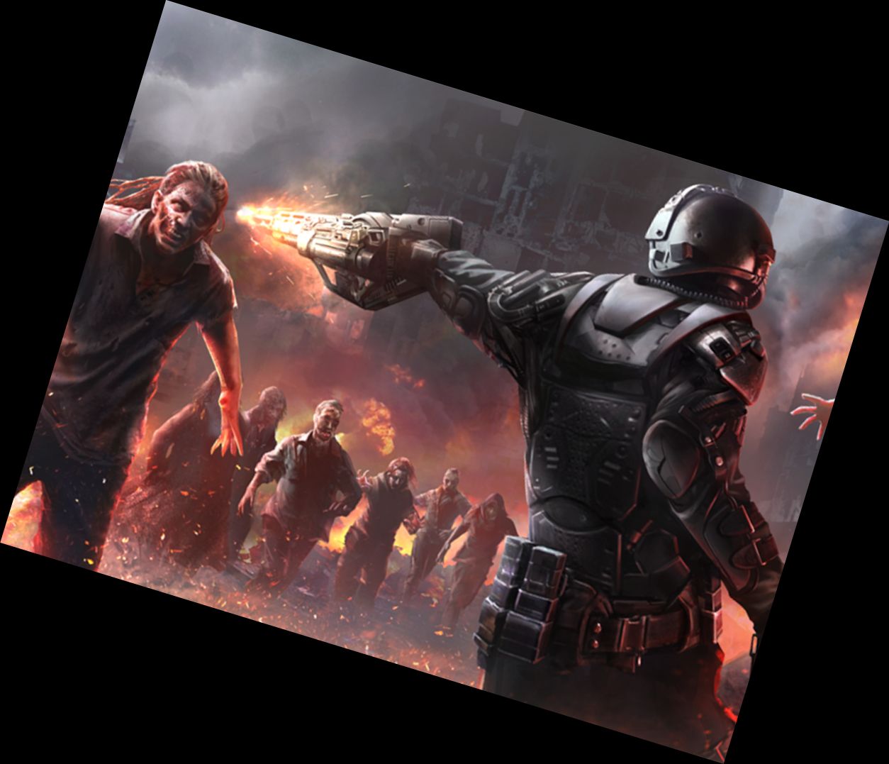 Стрелок среди Зомби Ад 4 Выжив