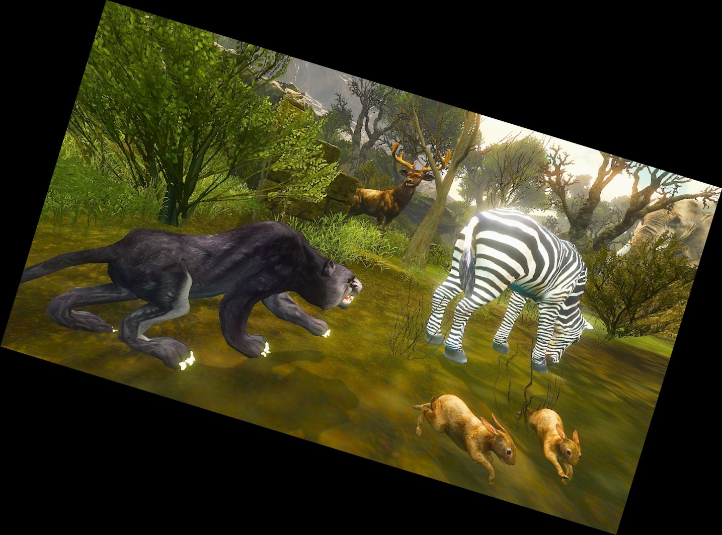 Saber-Toothed Tiger Survival Simulator