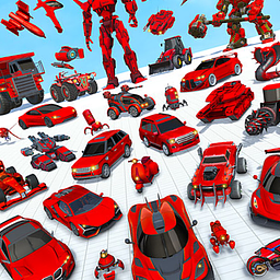 Heimliche Roboter Auto Spiele 3D