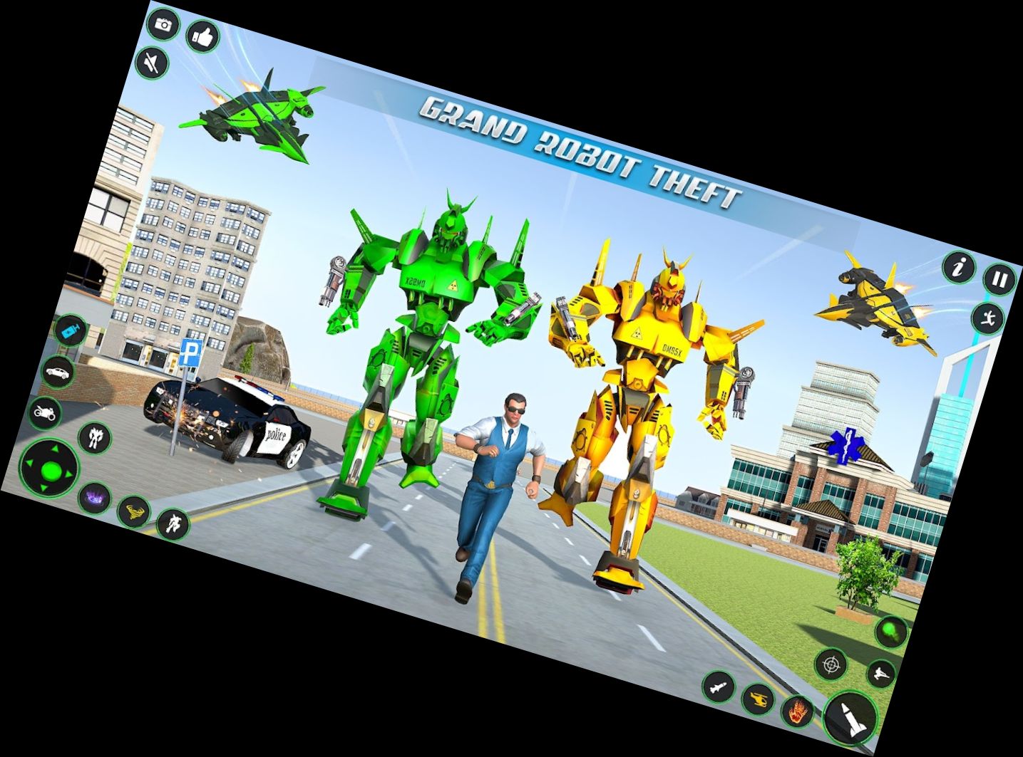 Juegos de Coche Robot Sigiloso 