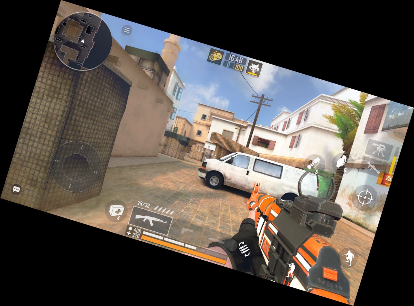 Вогняний Удар - Стрілянина