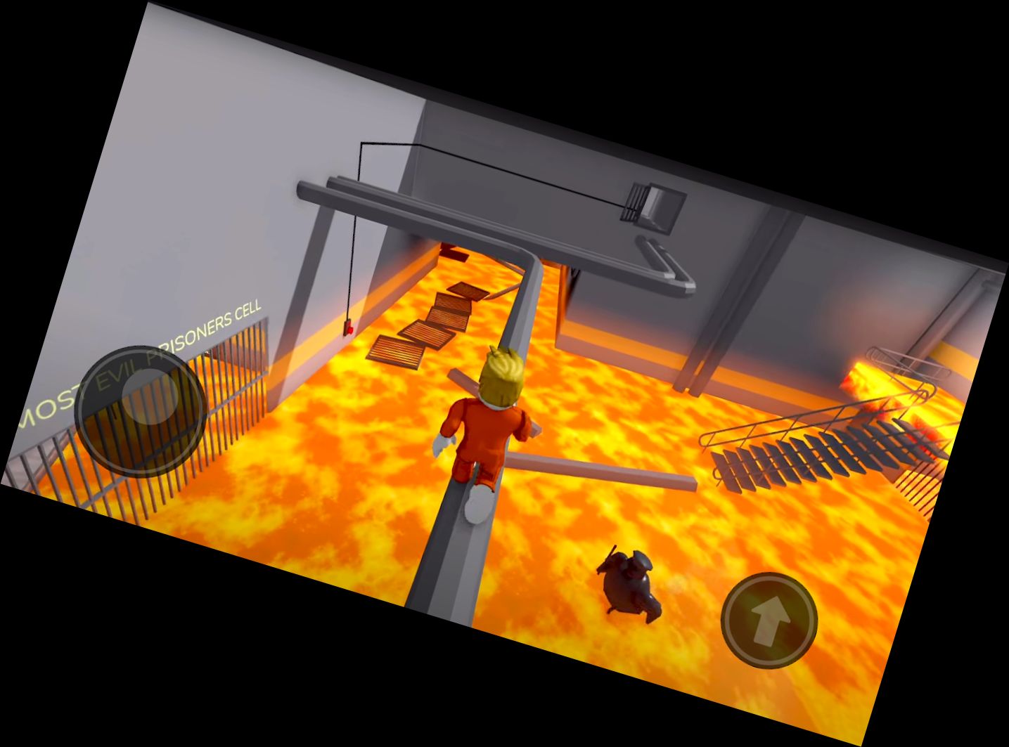 Barry Gefängnis Obby : Lava Mod