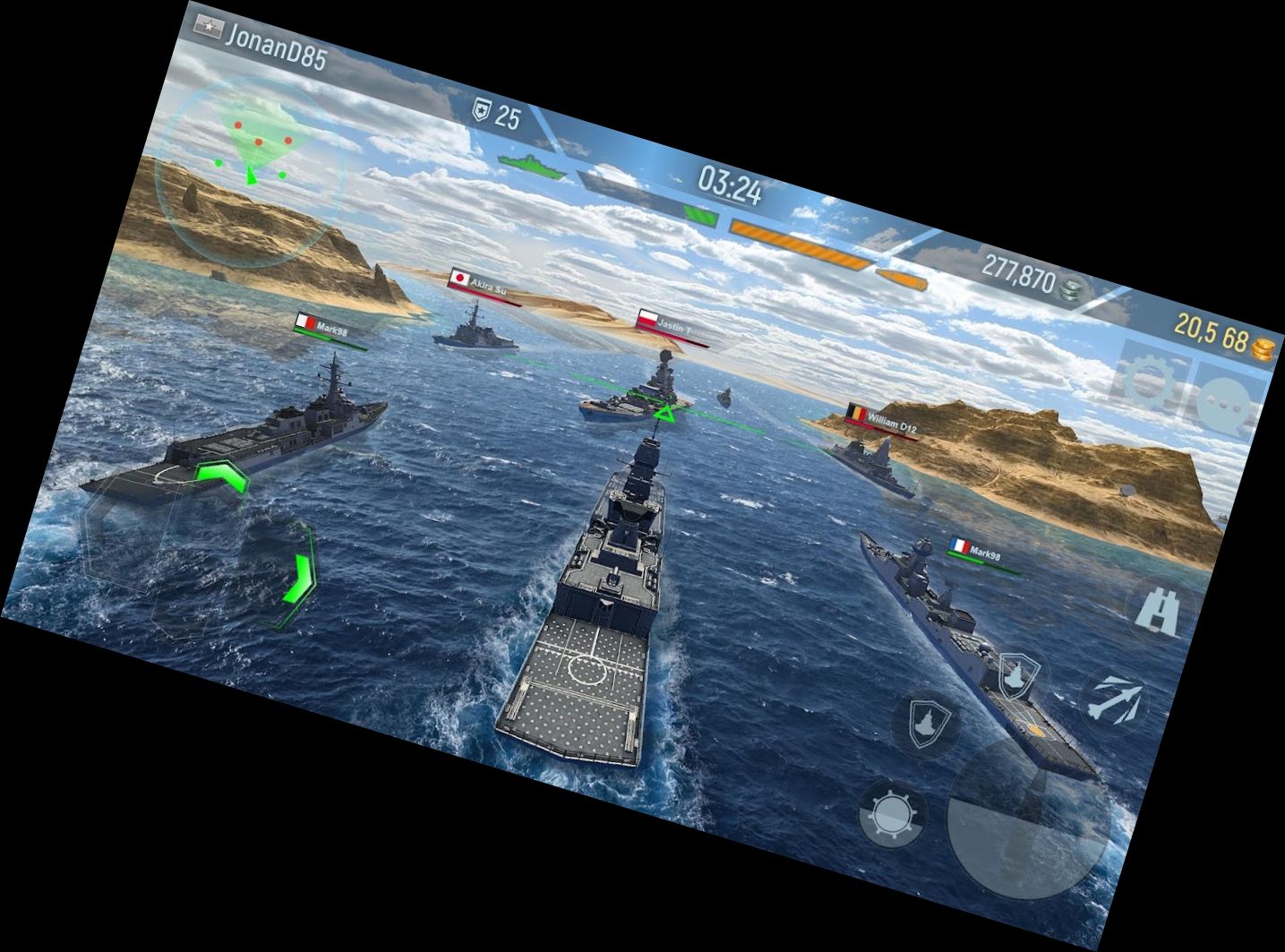 Fleet Commander: Sea Battle Simulator