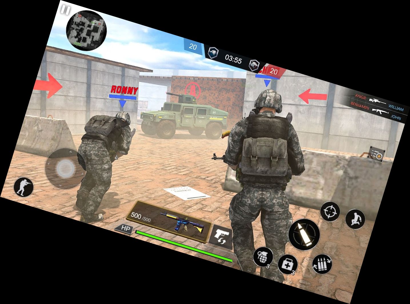 Armee Kommando Mission Spiele 3D