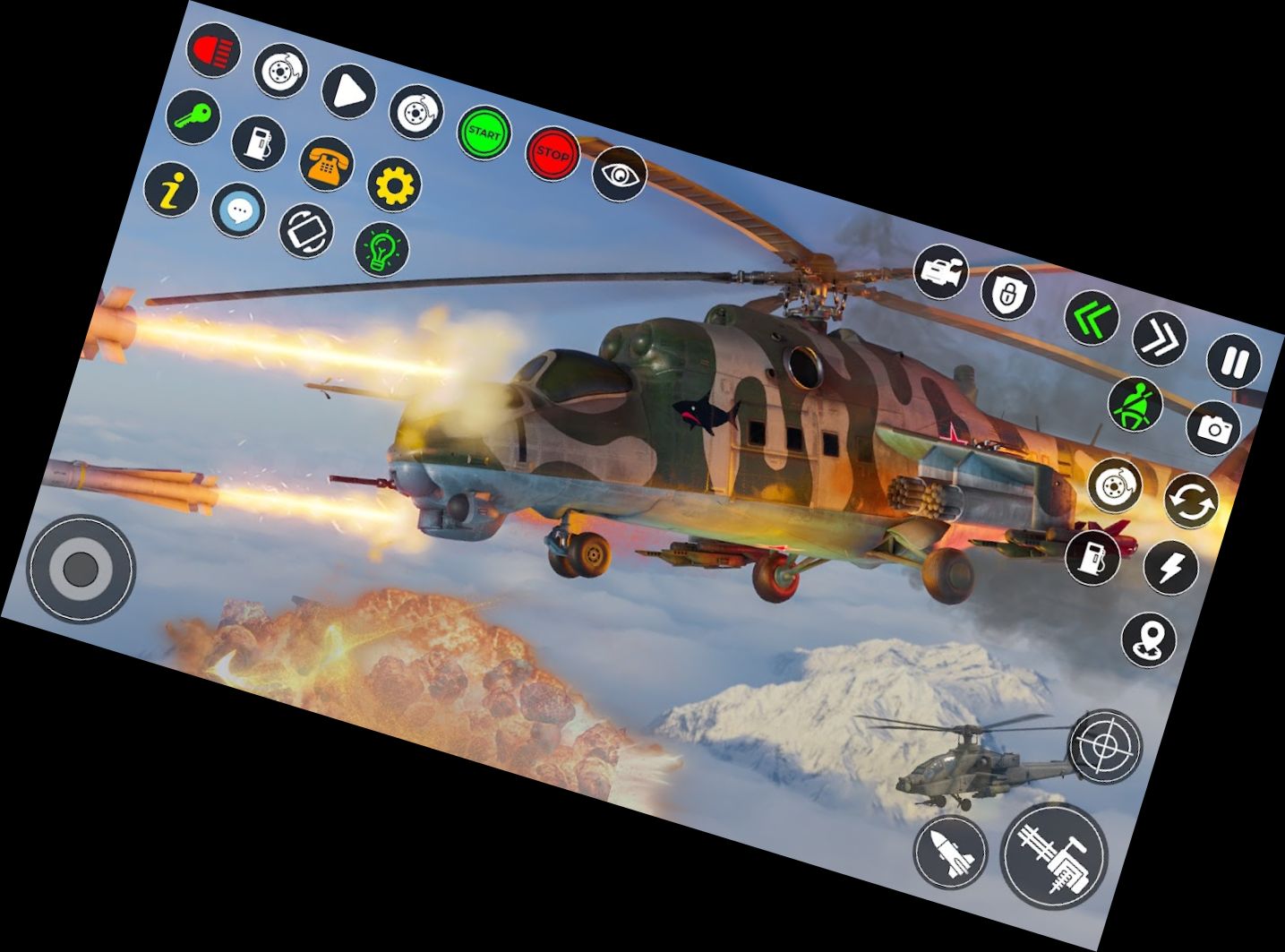 Kampfhubschrauber-Krieg: Gun