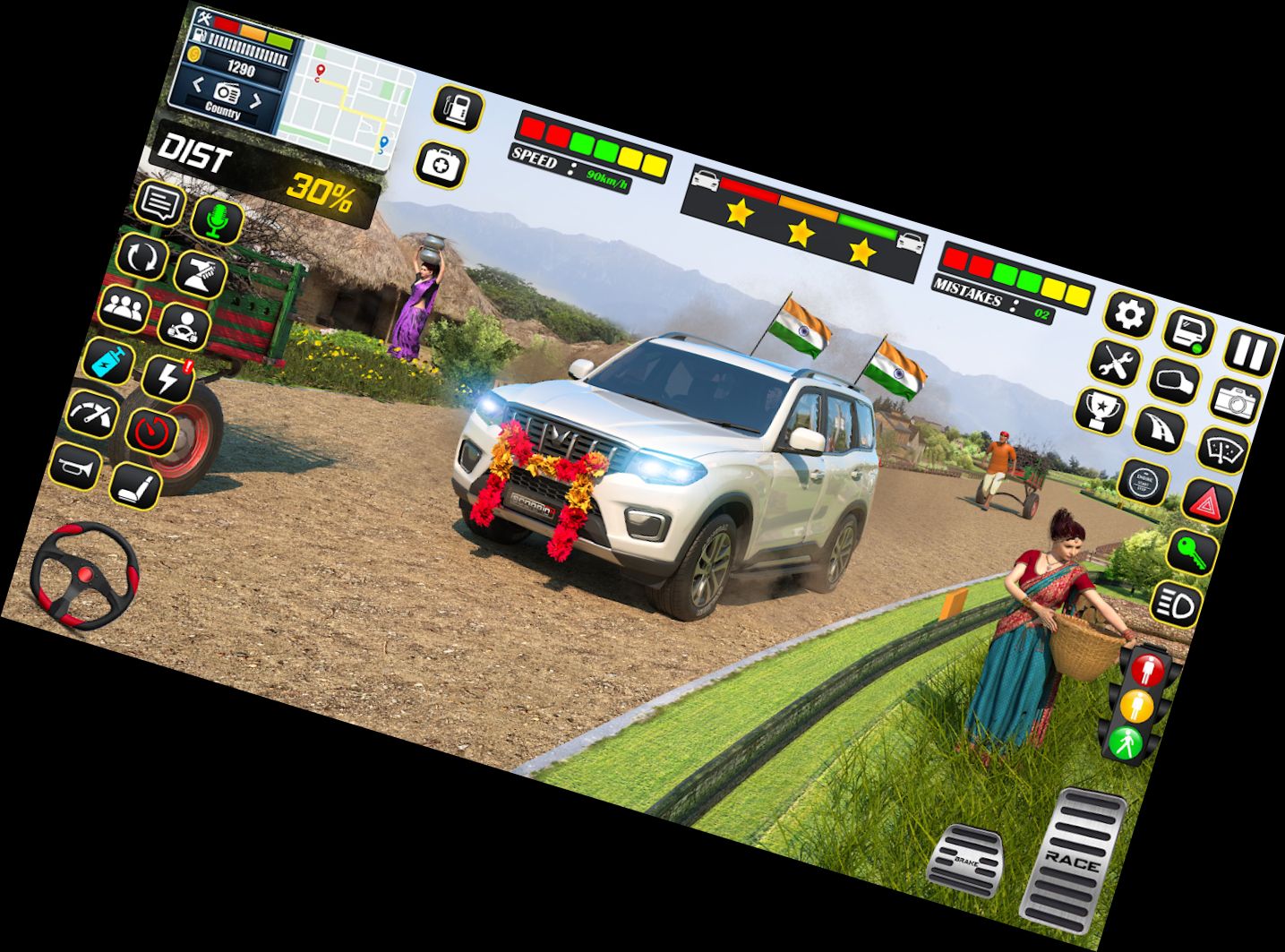 Indian Vehicle Driving Simulator Game