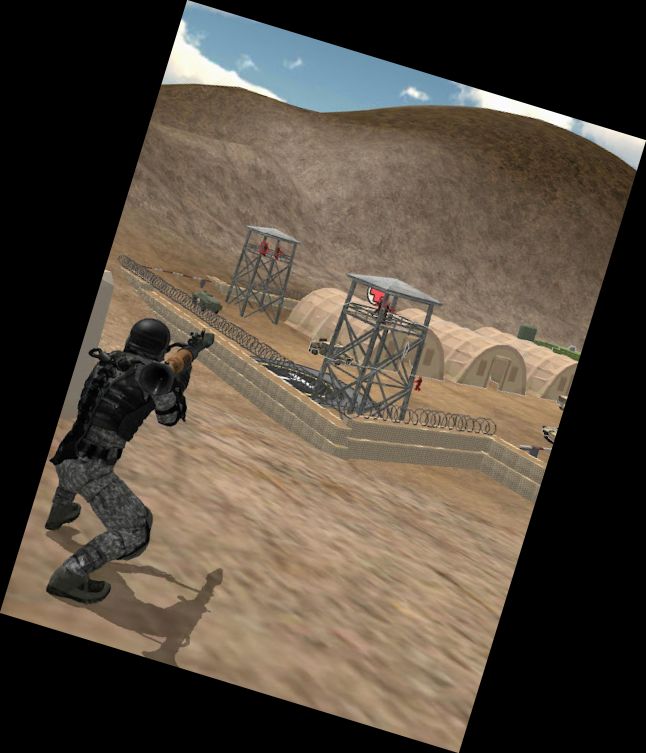 3D Rocket Strike: Role Playing Shooter