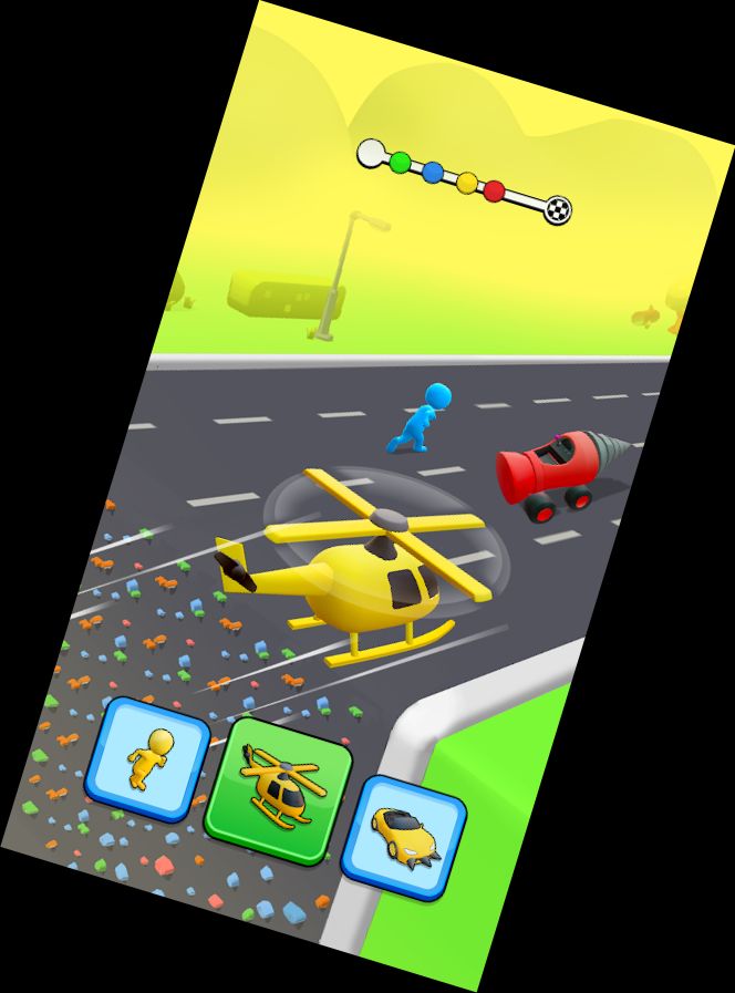 Form Renner: Verwandlungsrennen