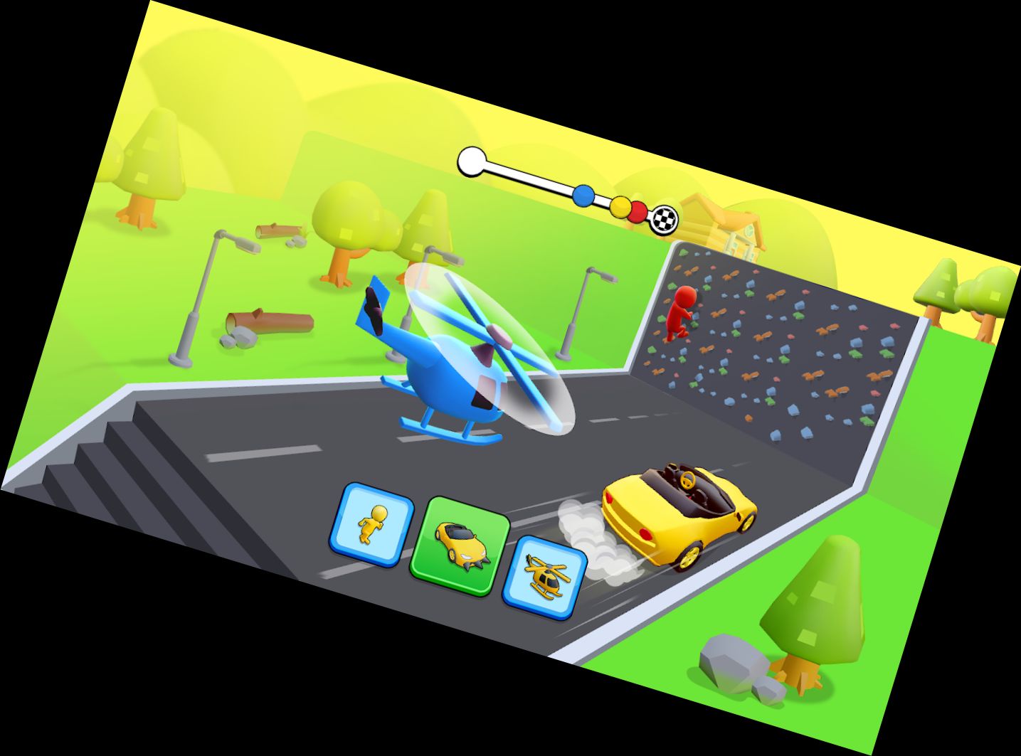 Form Renner: Verwandlungsrennen