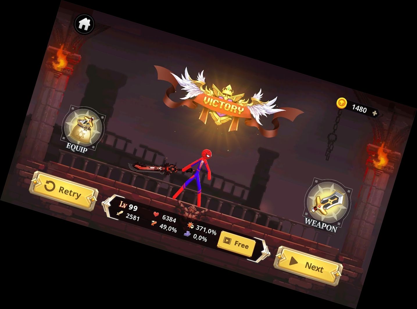 Бой на Кубиках: Стикмены и