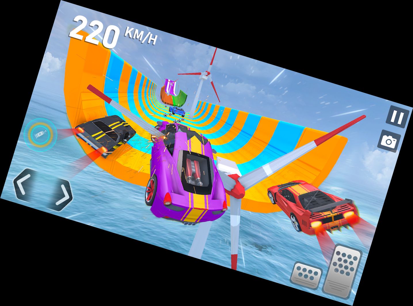 Mega Jump Car Stunt Simulator