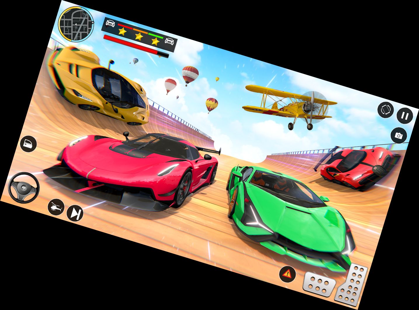 Mega Jump Car Stunt Simulator