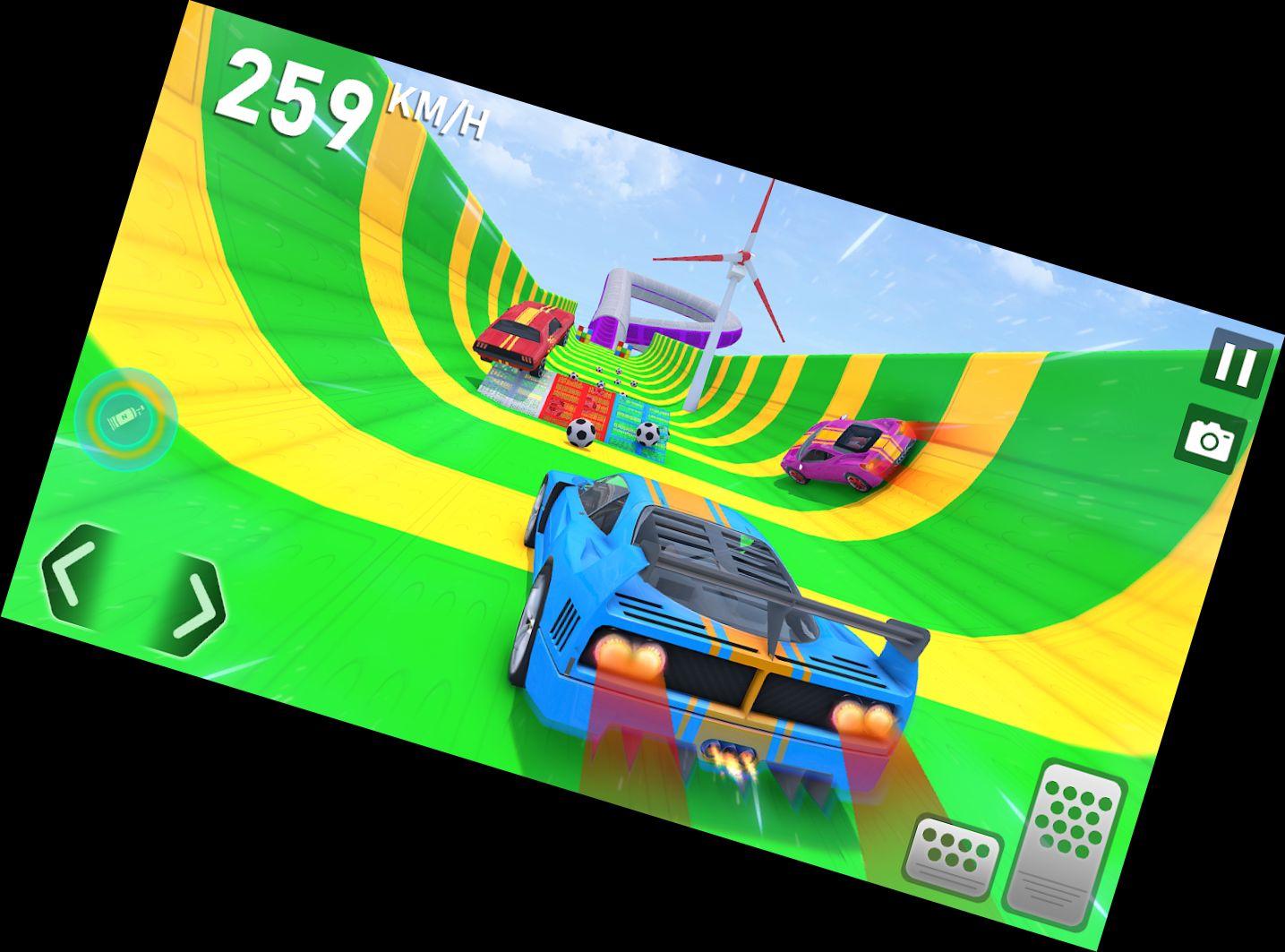 Mega Jump Car Stunt Simulator