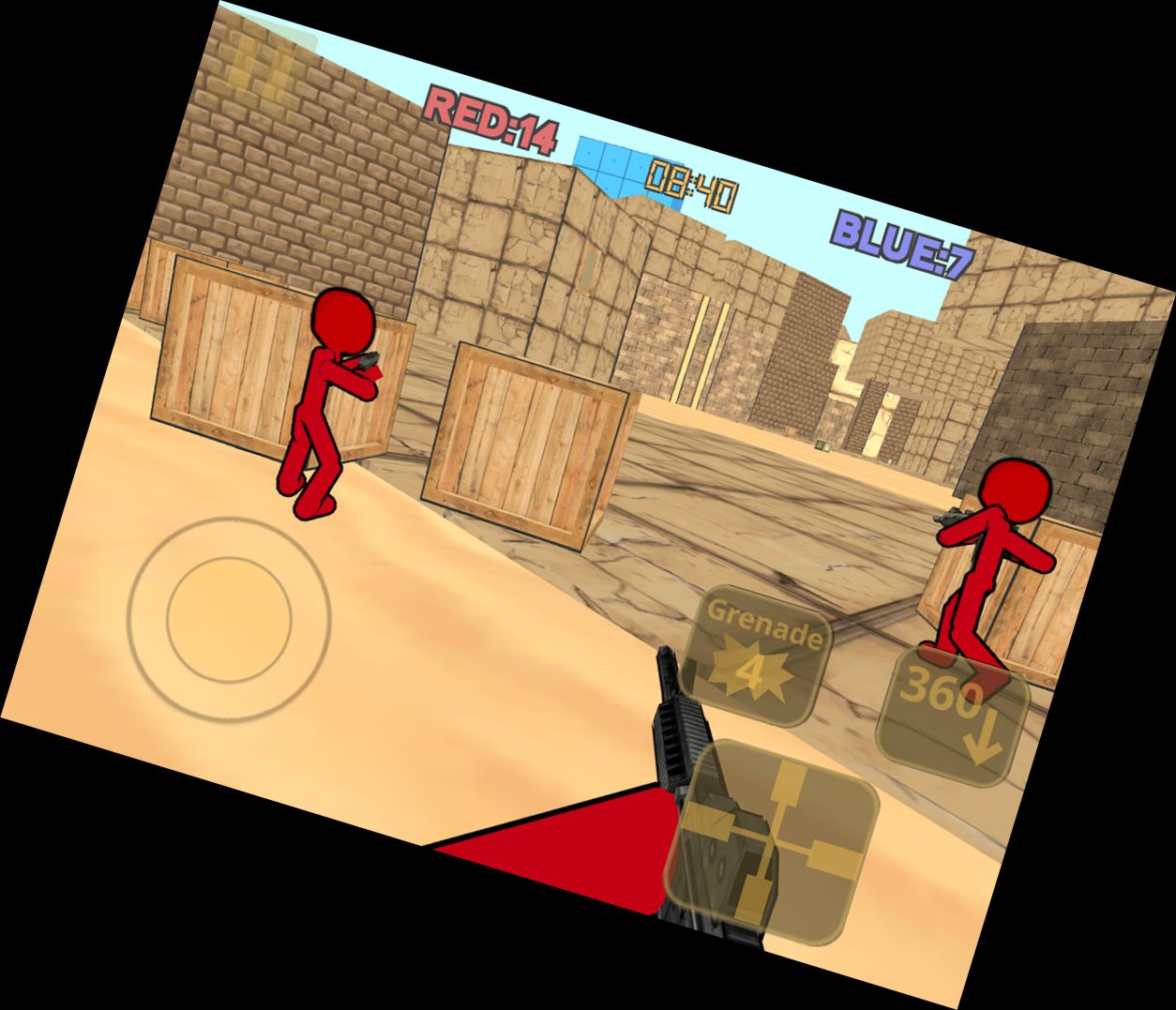 Человек-палочка: Контртерр