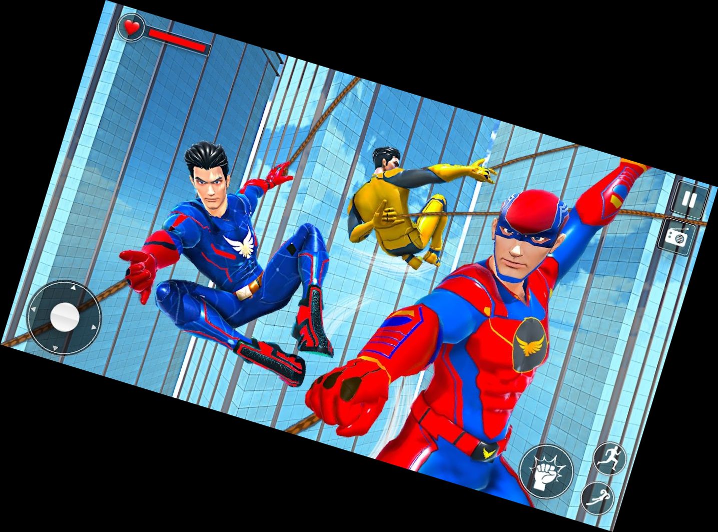 Spider Superheld Seilhelden.