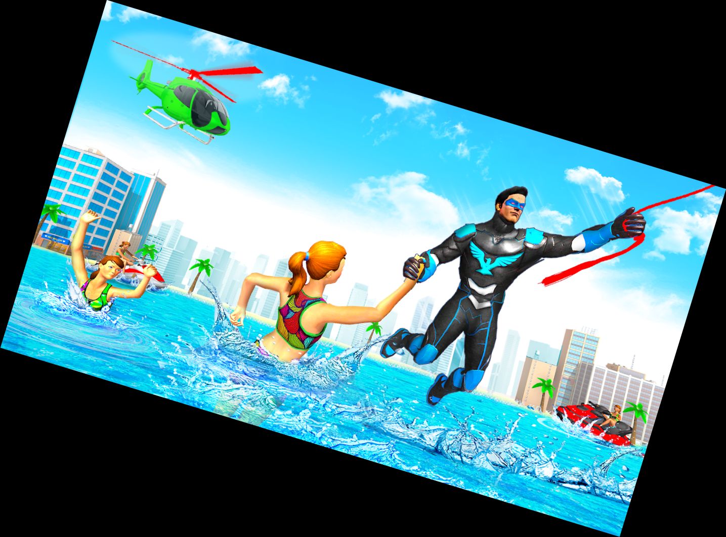 Spider Superheld Seilhelden.