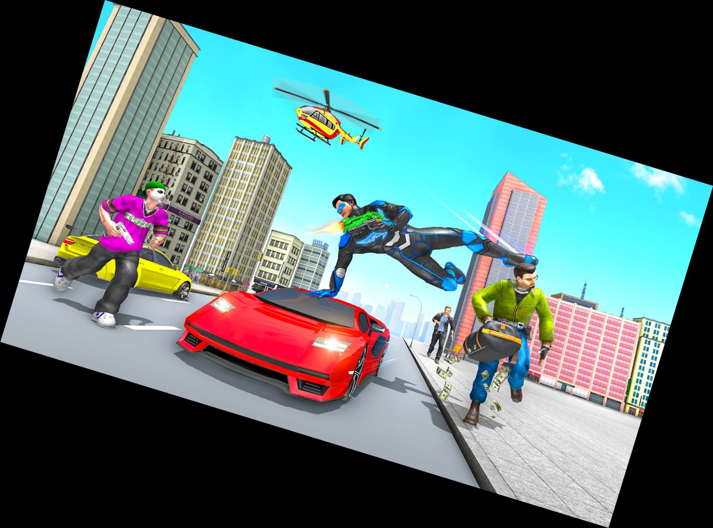 Spider Superheld Seilhelden.