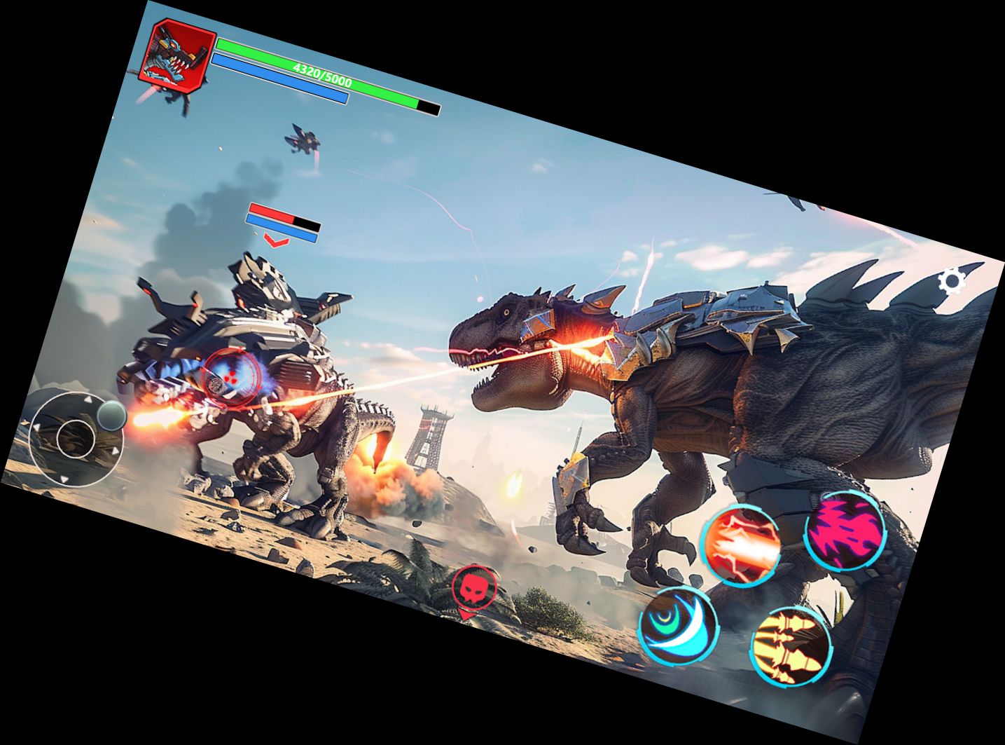 Mech Krieg: Dinosaurier aus der Urzeit