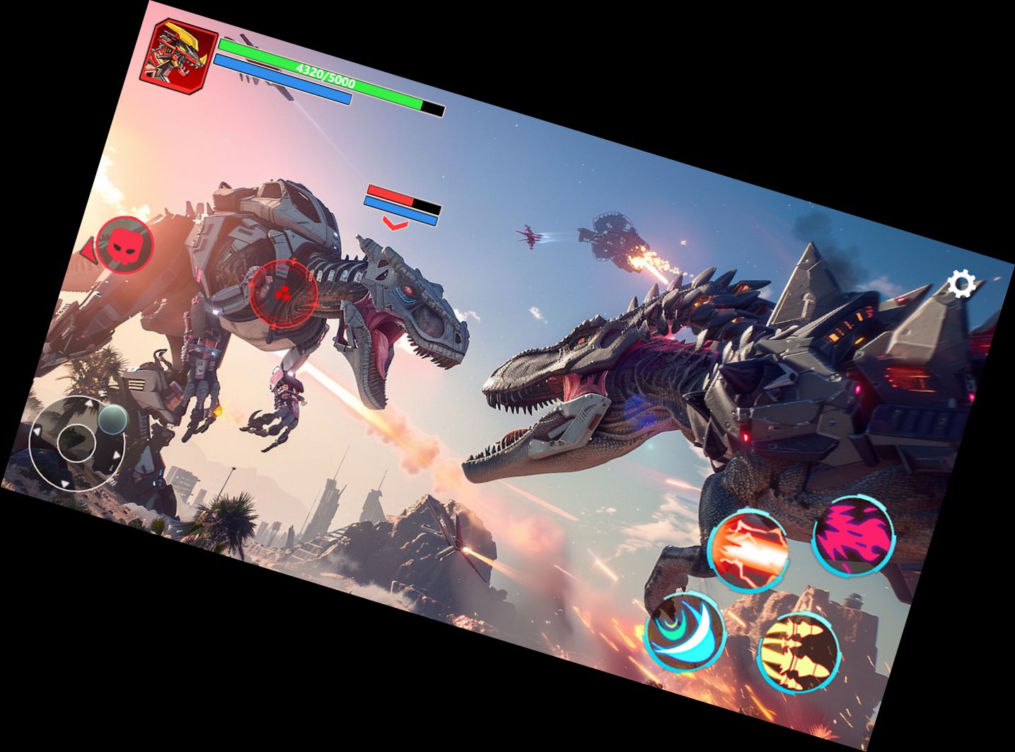 Mech Krieg: Dinosaurier aus der Urzeit