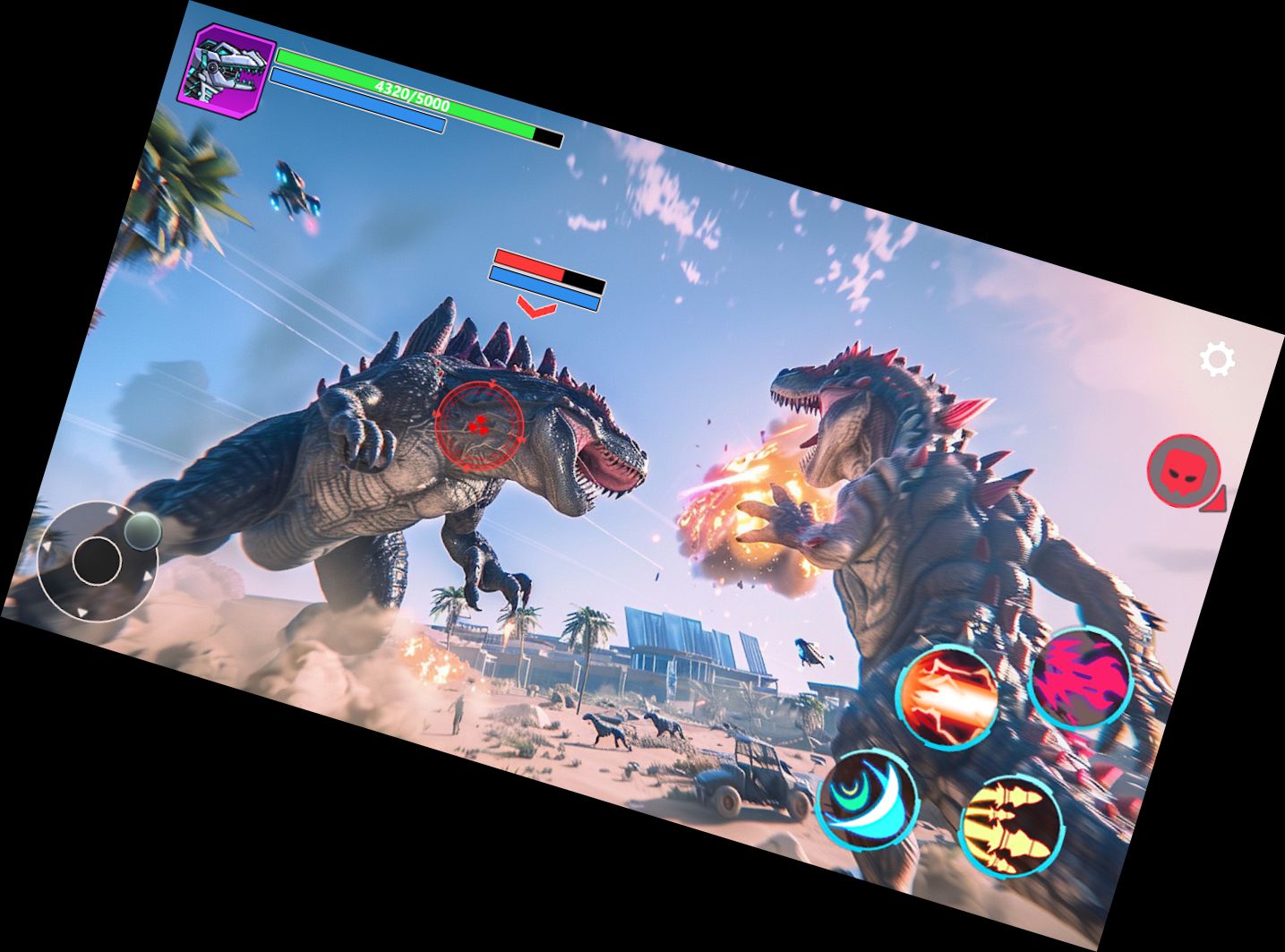 Mech Krieg: Dinosaurier aus der Urzeit